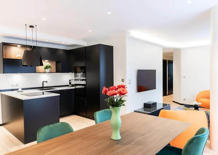 アパート Romanee 6 Personnes Vue Cathedrale 2 Places De Parking *